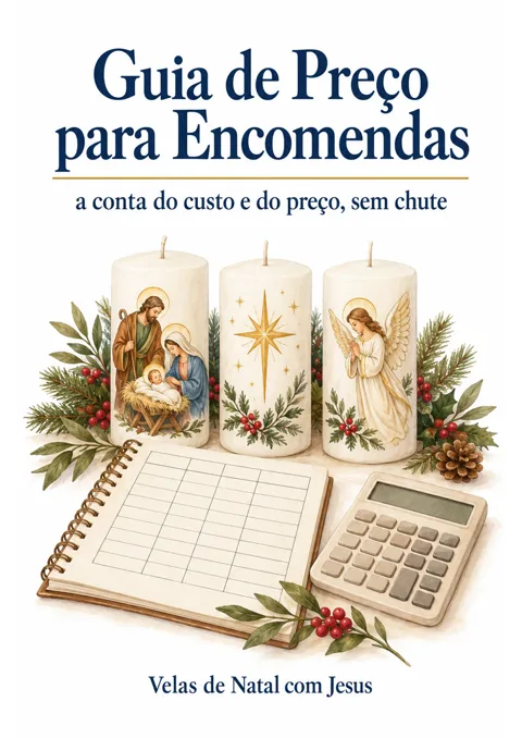 Capa — Guia de Preço para Encomendas