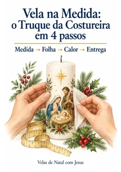 Capa — Vela na Medida: o Truque da Costureira em 4 passos